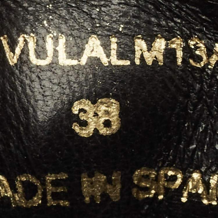 Pre Owned Burberry Gauden Size 38 Black/Beige Nova Check Canvas and Leather Slip On Sneakers