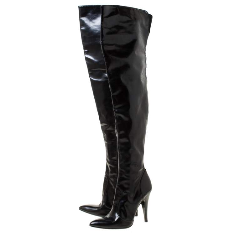 luxury thigh high boots