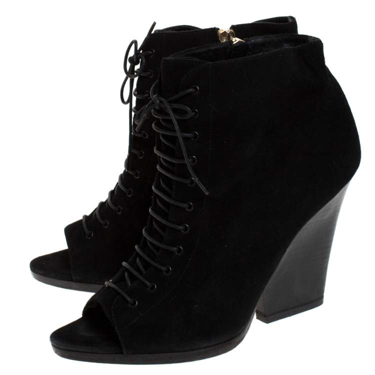 burberry black booties