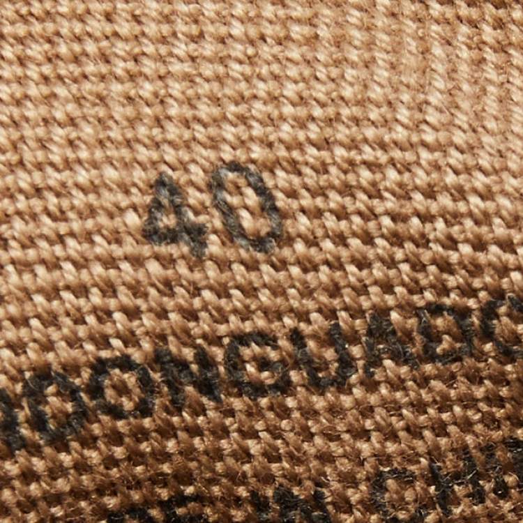 Pre Owned Burberry Pink/Beige Check Canvas And Rubber Low Top Sneakers Size 40