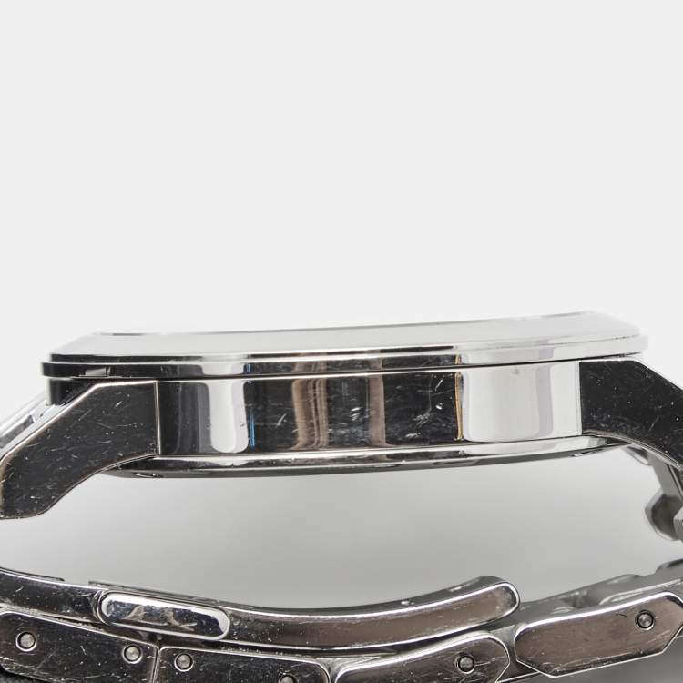 Pre Owned Burberry Silver Stainless Steel The City BU9100 Women's Wristwatch 35 mm 