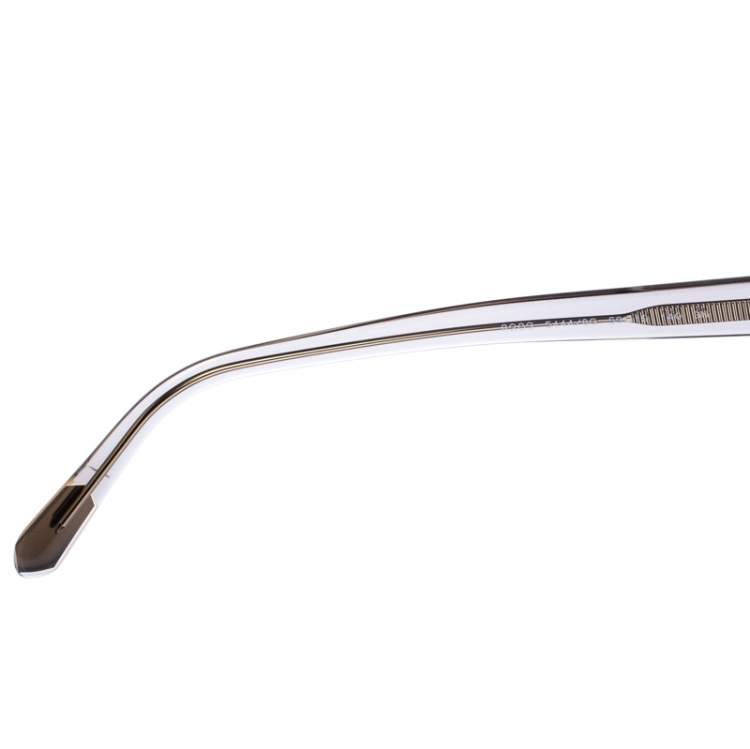 Pre Owned Bvlgari Black/Grey Gradient 8203 Serpenteyes Round Sunglasses