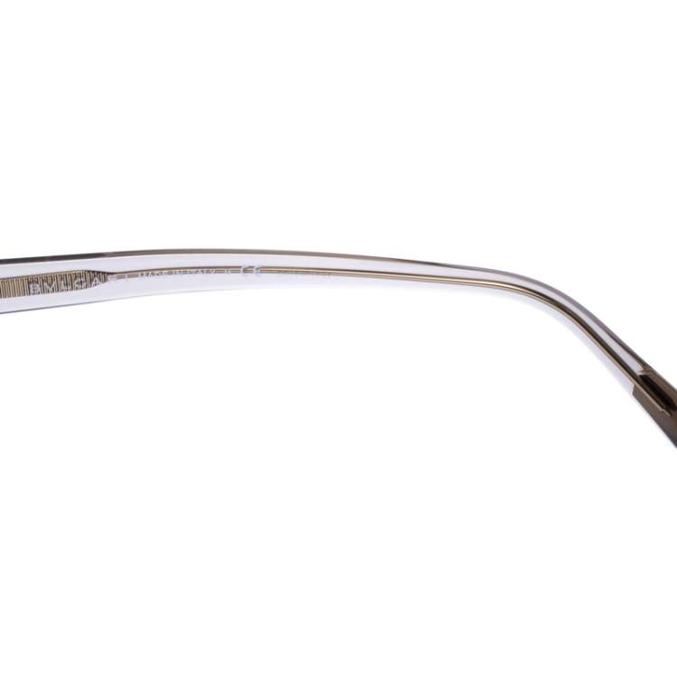 Pre Owned Bvlgari Black/Grey Gradient 8203 Serpenteyes Round Sunglasses