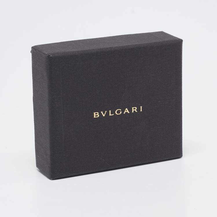 Pre Owned Bvlgari Serpenti Forever Enamel Pink Galuchat Leather SIlver Tone Open Cuff Bracelet