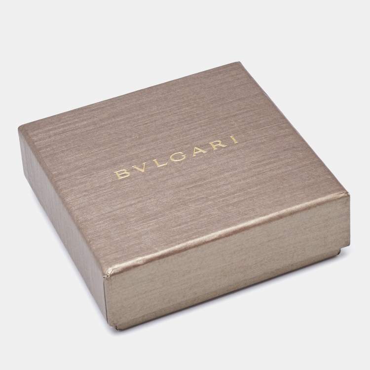 Pre Owned Bvlgari Serpenti Forever Navy Blue Enamel Gold Tone Double Wrap Bracelet