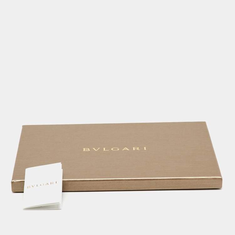 Pre Owned Bvlgari Pink/Burgundy Serpenti 75 Silk Scarf 