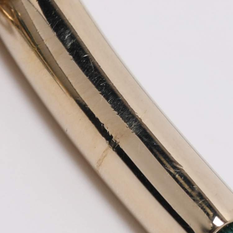 مملوكة مسبقًا Bvlgari Divas' Dream Enamel Gold Tone Cord Bracelet