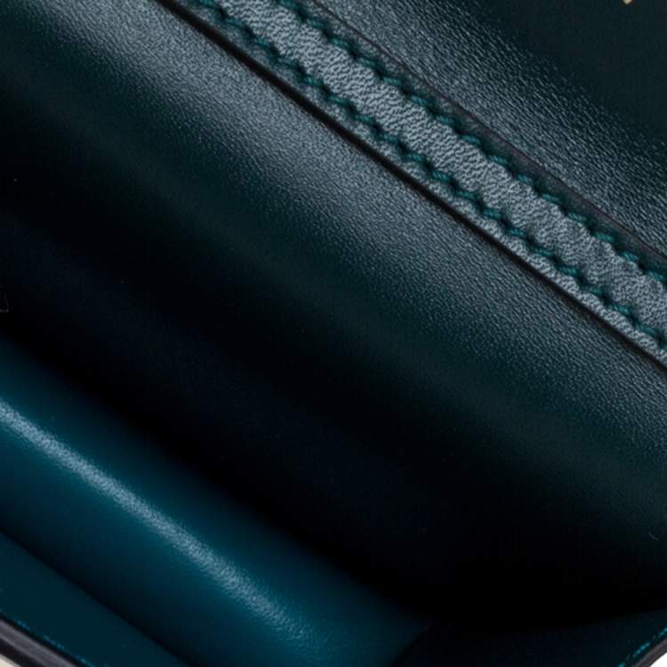 Pre Owned Bvlgari Green Leather Serpenti Forever Charm