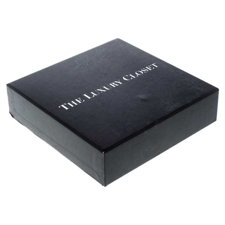 Pre Owned Bvlgari Blue Patent Leather Serpenti Forever Double Wrap Bracelet 