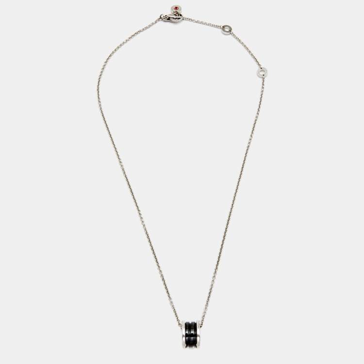 Bvlgari Women's B.zero1 Spiral Pendant Necklace