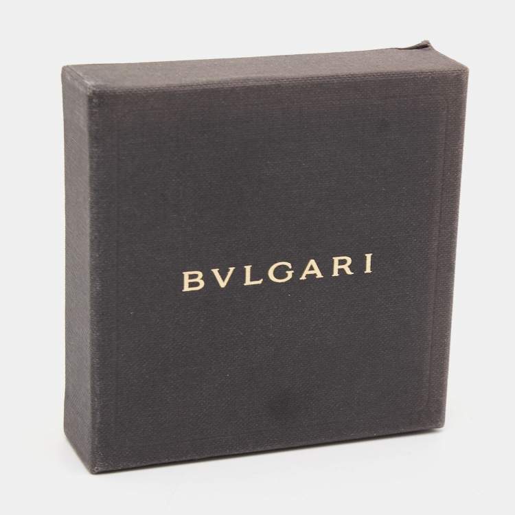 مملوكة مسبقًا Bvlgari Serpenti Forever Enamel Leather Gold Tone Wrap Bracelet