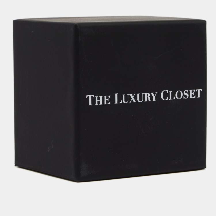 Pre Owned Bvlgari Serpenti Forever Green Leather Double Head Wrap Bracelet