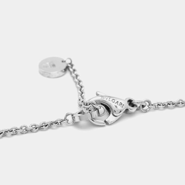 Pre Owned Bvlgari B.zeo1 Save the Children Ceramic Sterling Silver Necklace