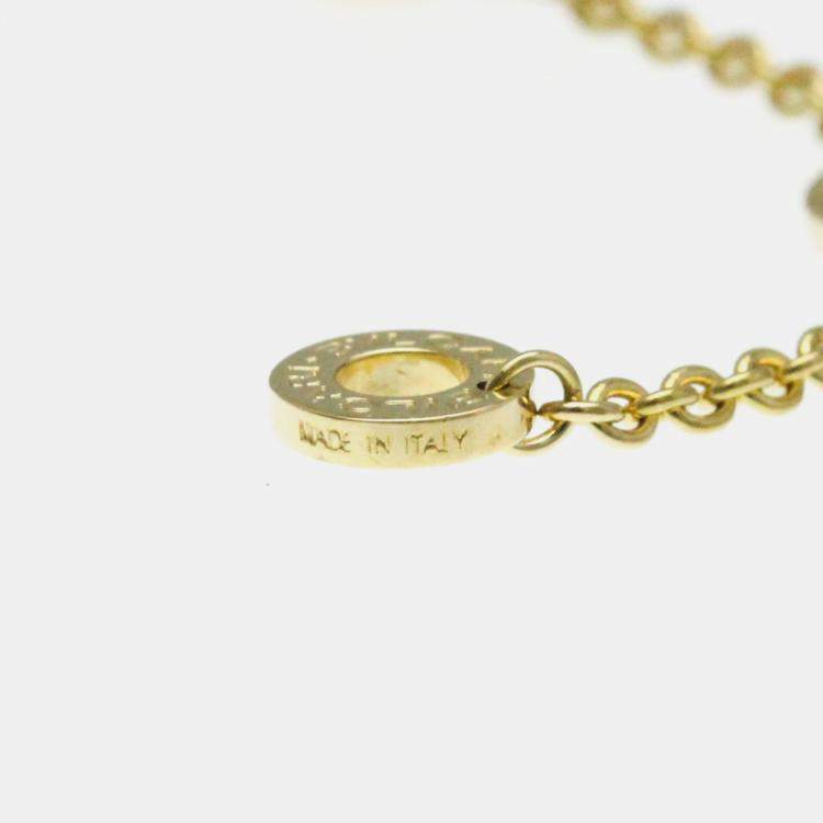 Pre Owned Bvlgari 18K yellow gold Cicladi Pendant Necklace