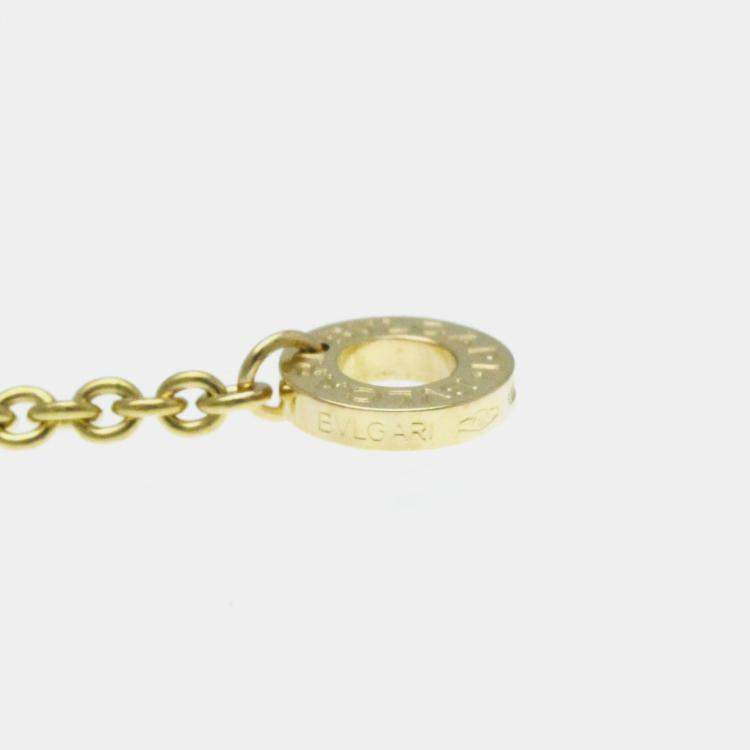 Pre Owned Bvlgari 18K yellow gold Cicladi Pendant Necklace
