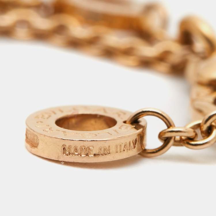 Pre Owned Bvlgari 18k Rose Gold Chain