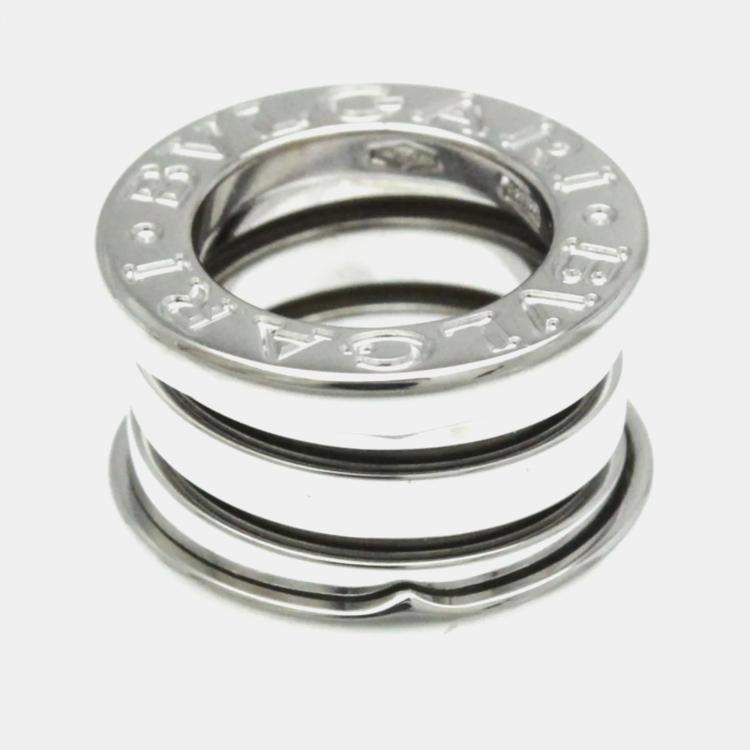 Pre Owned Bvlgari 18K White Gold B.Zero1 Pendant