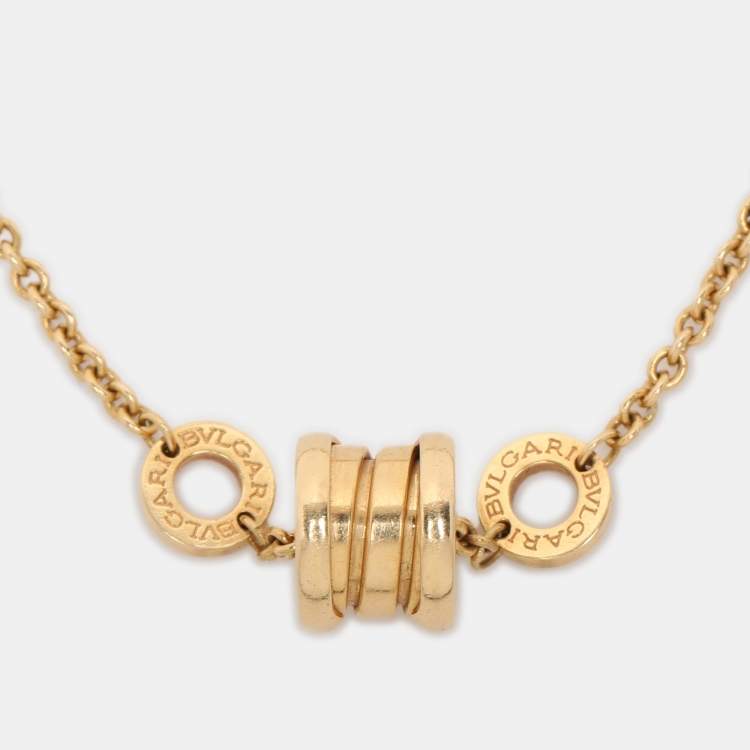 Pre Owned Bvlgari B.Zero1 18k Yellow Gold Bracelet