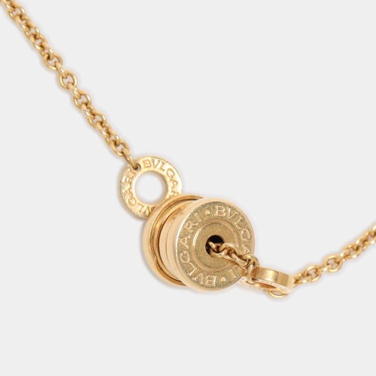 Pre Owned Bvlgari B.Zero1 18k Yellow Gold Bracelet