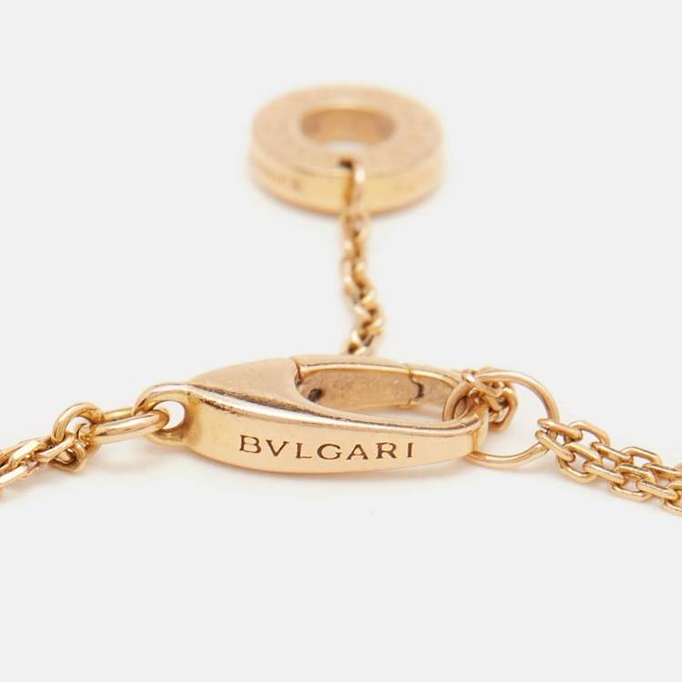 مملوكة مسبقًا Bvlgari Divas' Dream Onyx 18k Rose Gold Bracelet M/L