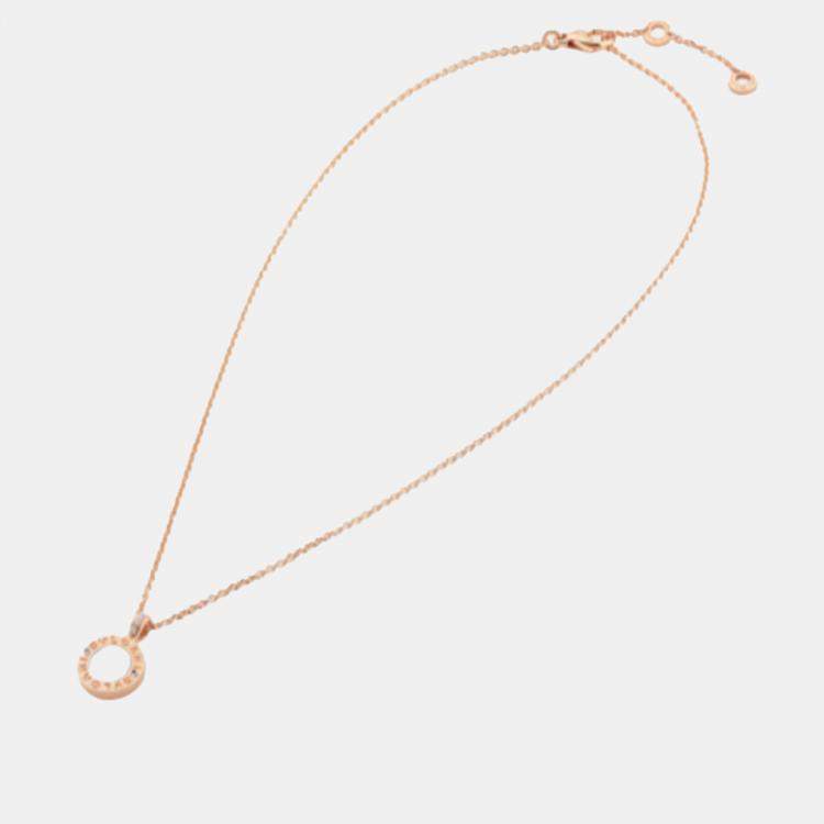 Pre Owned Bvlgari Necklace White Mother-Of-Pearl