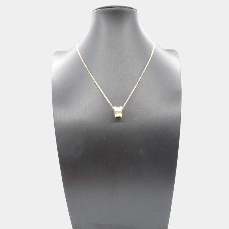 Pre Owned Bvlgari B.Zero1 18K Yellow Gold Necklace