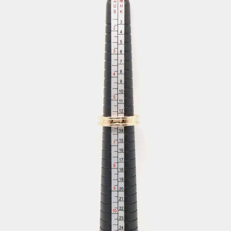 Pre Owned Bvlgari B.Zero1 1-Band 18K Rose Gold Ring EU 52