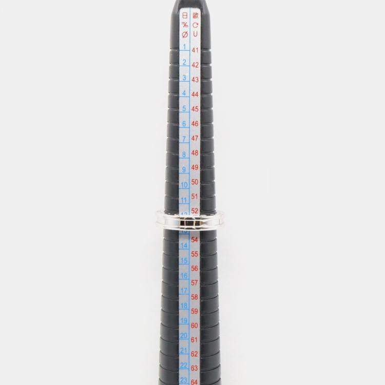 Pre Owned Bvlgari B.Zero1 1-Band 18K White Gold Ring EU 53