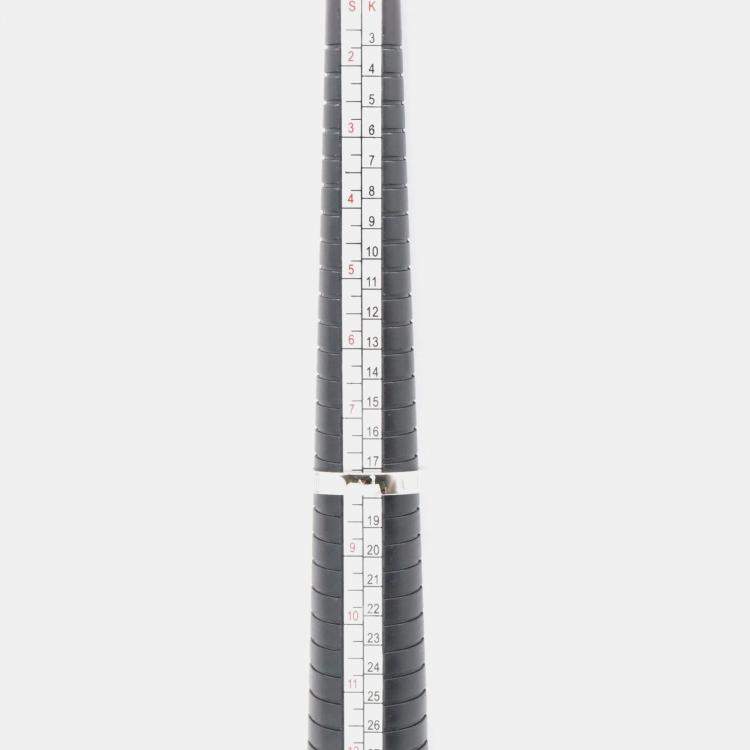 Pre Owned Bvlgari B.Zero1 18K White Gold, Diamond Ring EU 57