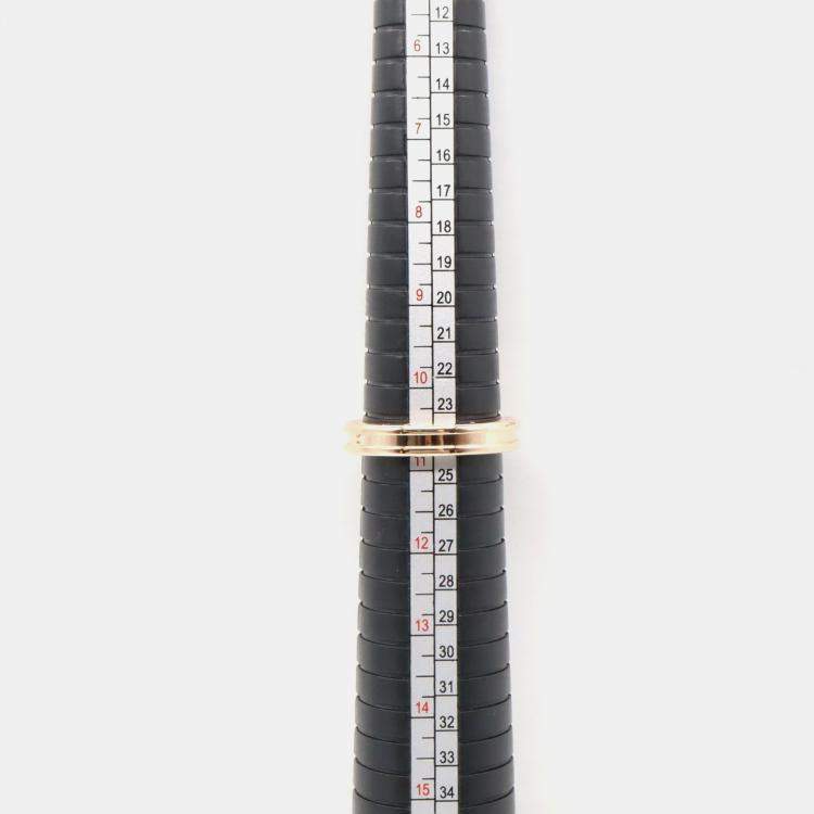Pre Owned Bvlgari B.Zero1 1-Band 1 18K Rose Gold Ring EU 64