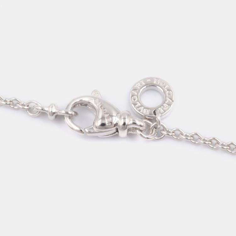 Pre Owned Bvlgari B.Zero1 18K White Gold Necklace