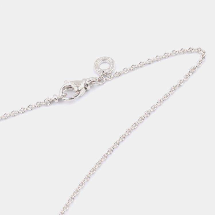 Pre Owned Bvlgari B.Zero1 18K White Gold Necklace