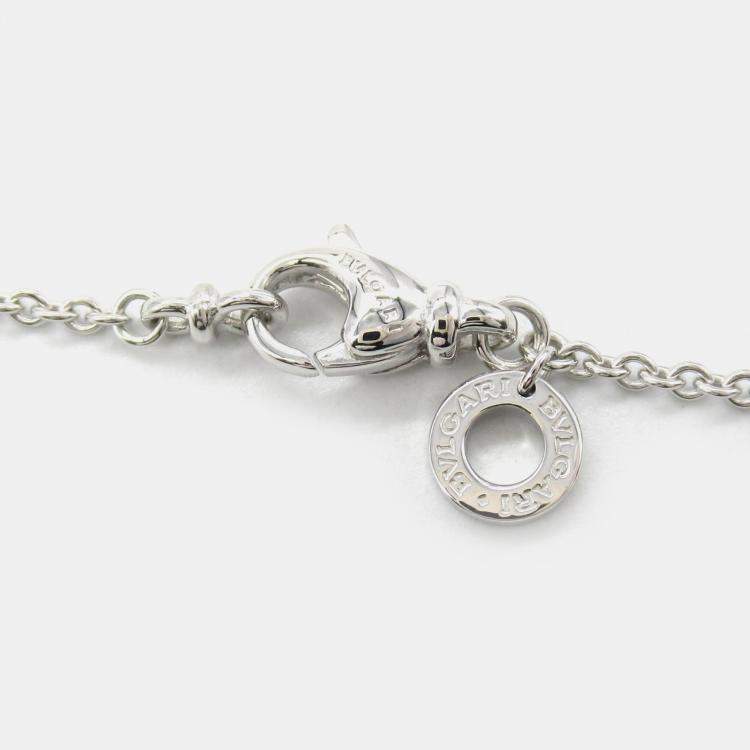 Pre Owned Bvlgari B.Zero118K White Gold Necklace