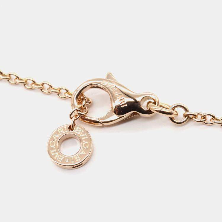 Pre Owned Bvlgari B.Zero1 18K Yellow, Rose, White Gold Necklace