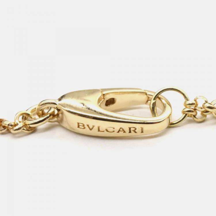 Pre Owned Bvlgari 18K Yellow Gold Pendant Necklace