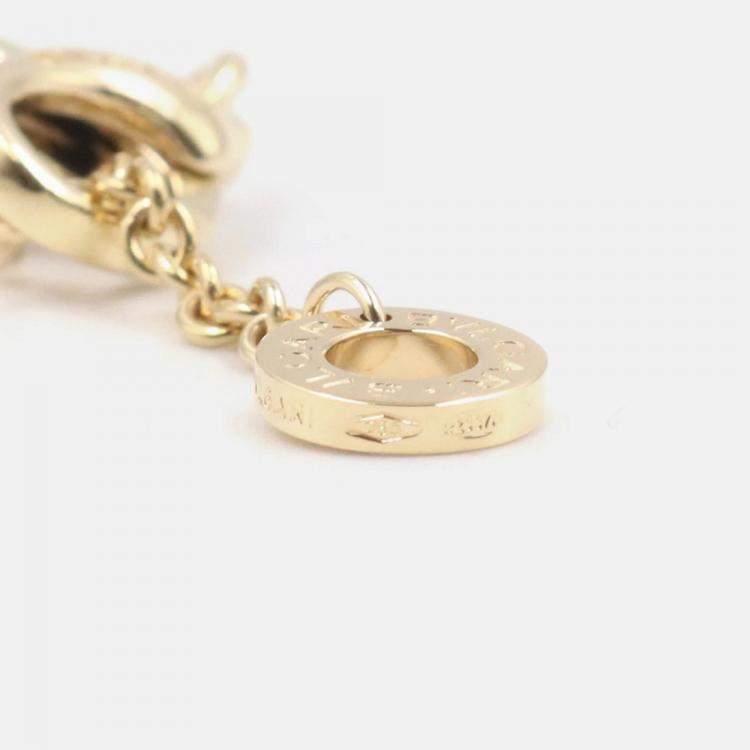 Pre Owned Bvlgari Cicladi 18K Yellow Gold Pendant Necklace