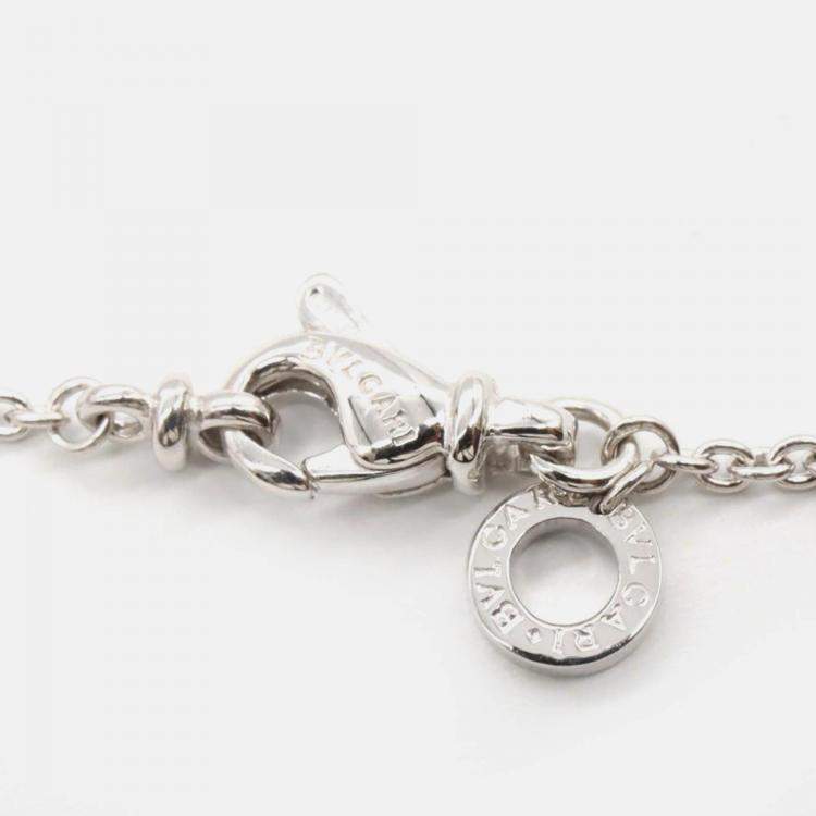 Pre Owned Bvlgari B.Zero118K White Gold Necklace