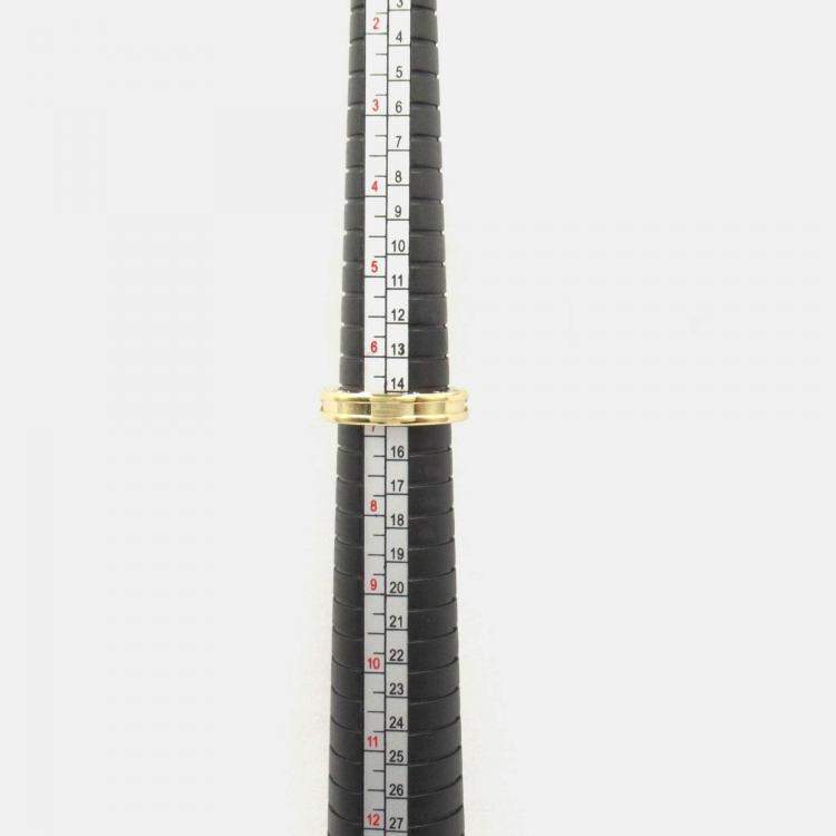 Pre Owned Bvlgari B.Zero1 1-Band 18K Yellow Gold Ring EU 54