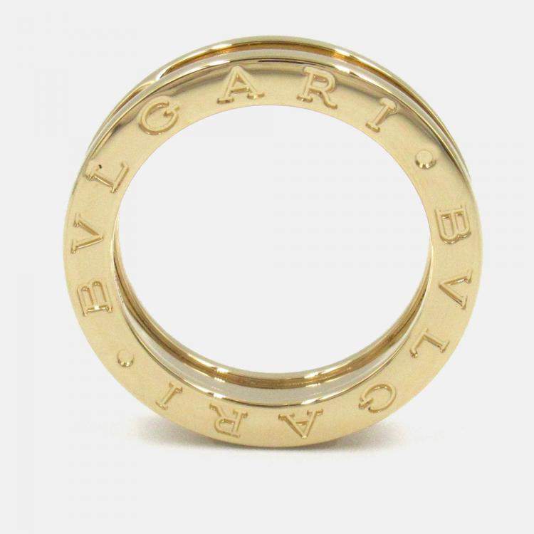 Pre Owned Bvlgari B.Zero1 1-Band 18K Yellow Gold Ring EU 54
