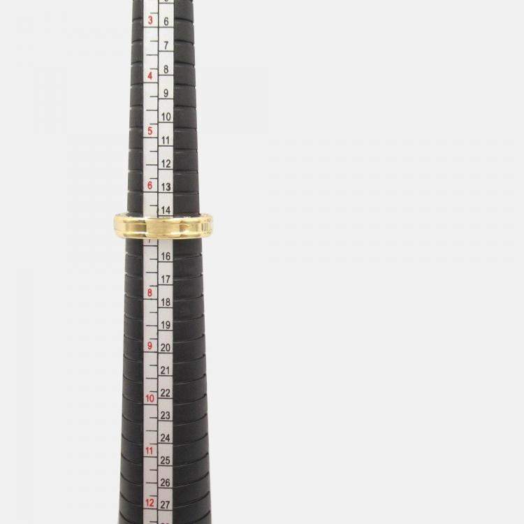 Pre Owned Bvlgari B.Zero1 1-Band 18K Yellow Gold Ring EU 54