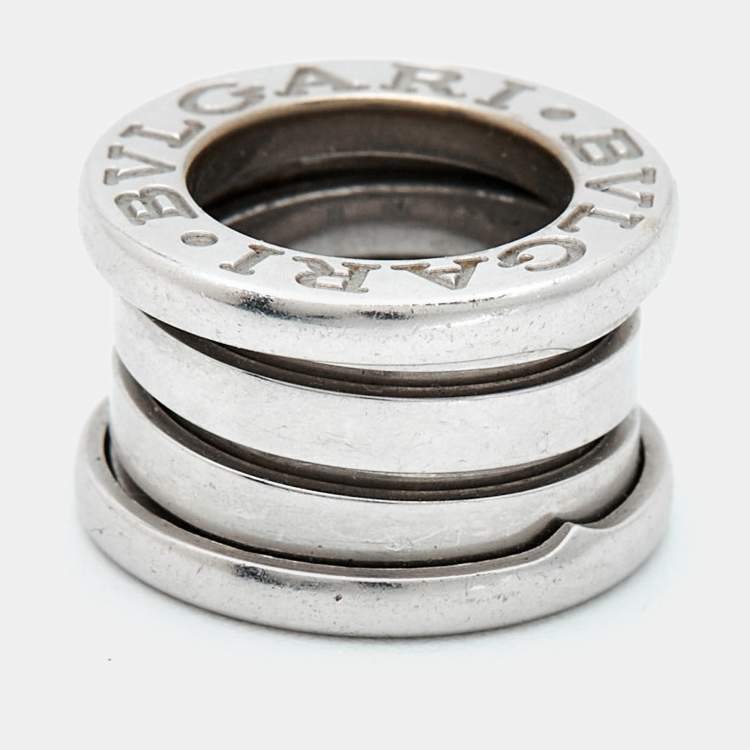 Pre Owned Bvlgari B.zero1 18k White Gold Pendant