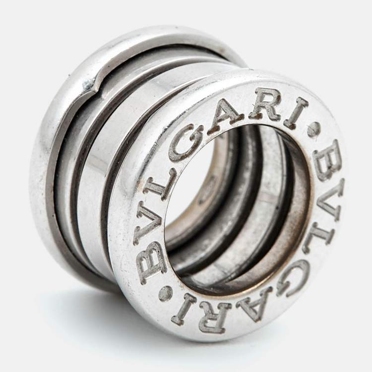 Pre Owned Bvlgari B.zero1 18k White Gold Pendant