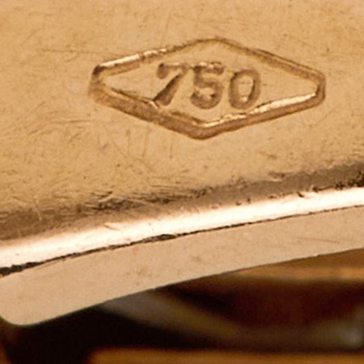 Pre Owned Bvlgari Divas' Dream Mother of Pearl 18k Rose Gold Bracelet ML