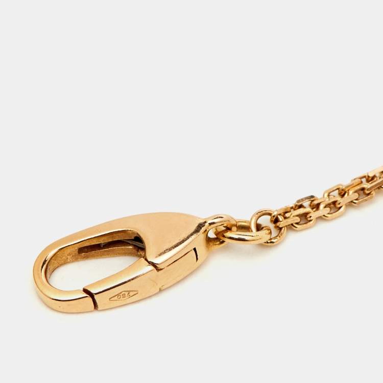 Pre Owned Bvlgari Divas' Dream Mother of Pearl 18k Rose Gold Bracelet ML