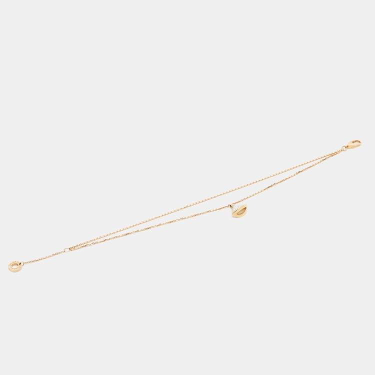 Pre Owned Bvlgari Divas' Dream Mother of Pearl 18k Rose Gold Bracelet ML