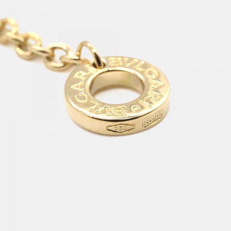 Pre Owned Bvlgari B.zero1 18K Yellow Gold Bracelet