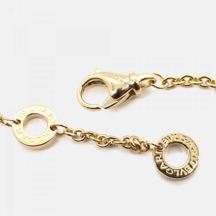 Pre Owned Bvlgari B.zero1 18K Yellow Gold Bracelet