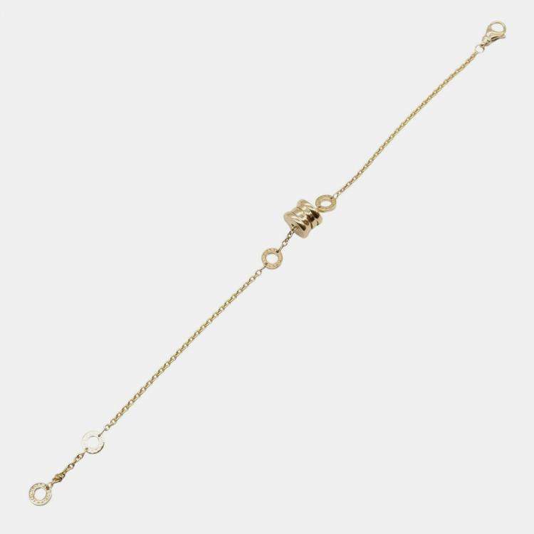 Pre Owned Bvlgari B.zero1 18K Yellow Gold Bracelet