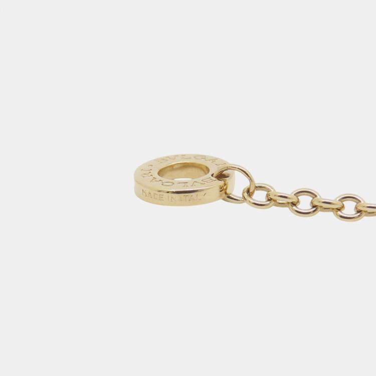 Pre Owned Bvlgari B.Zero1 18K Yellow Gold Chain Bracelet