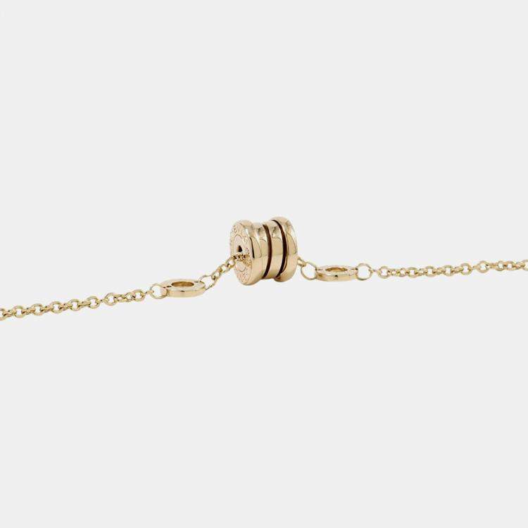 Pre Owned Bvlgari B.Zero1 18K Yellow Gold Chain Bracelet